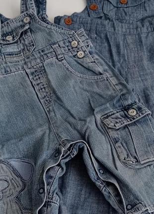 Літні джинсові комбінезони, пісочник, джинсовий комбінезон, джинси1 фото