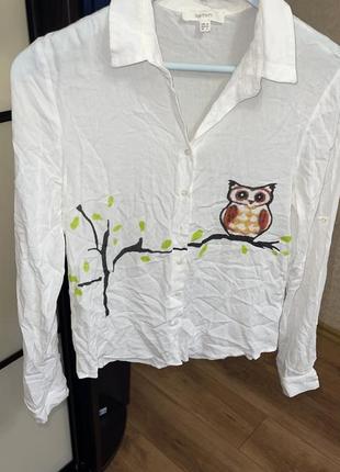Блуза брендовая рубашка оригинальная рубашка блузка