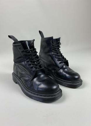 Чоловічі чоботи черевики dr. martens 1460 mono black