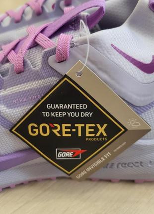 Кроссовки nike miami react pegasus trail 4 gore tex6 фото