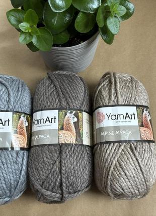 Пряжа yarnart alpine alpaca