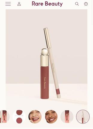 Лимитированный набор продуктов для губ от rare beauty