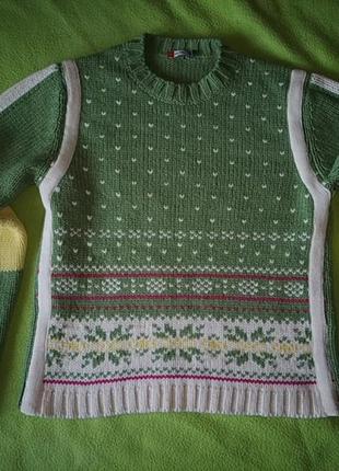 Зеленый свитер nucleo4 фото