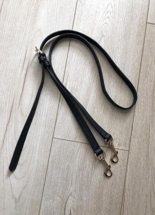 Оригінальний ремішок довга ручка від сумки tommy hilfiger від оригінальної сумки чорний базовий