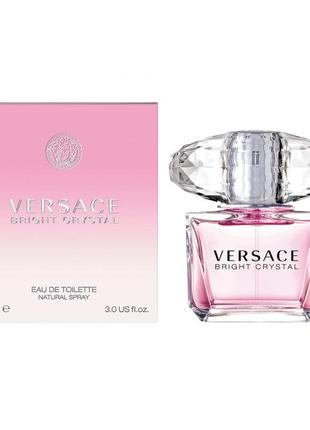 Versace  bright crystal туалетная вода 90мл