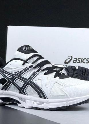 Asics gel kahana 8 белые с черным