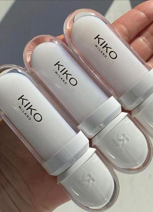 Блиск для губ kiko milano lip volume у відтінку 02, оригінал1 фото