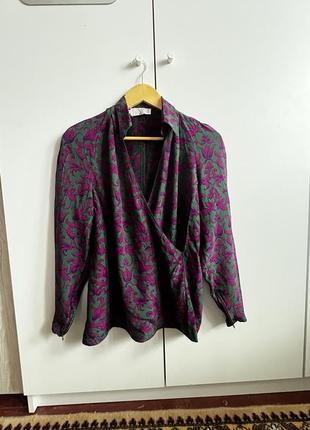Шелковая винтажная блуза от valentino2 фото