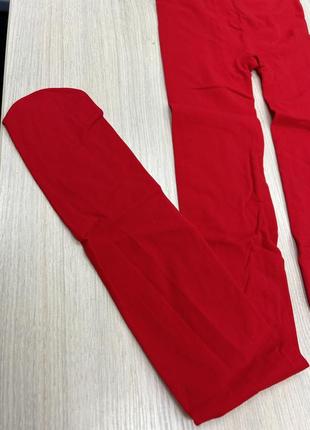Трендовые красные яркие колготы колготки для зимней фотосессии xs s m l