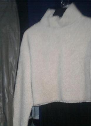 Куртка кофта на подкладке меховая тедди  шерсть винтаж