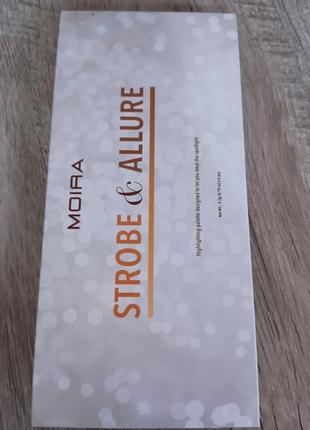 Moira strobe &amp; allure палетка для обличчя