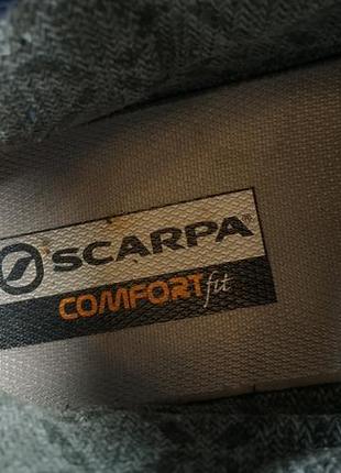 Замшеві чоловічі трекінгові черевики scarpa gore-tex оригінал, розмір 438 фото