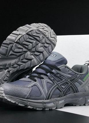 Asics gel kahana 8 темно серые
