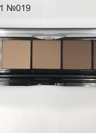 Палітра тіней для повік pro palette topface10 фото