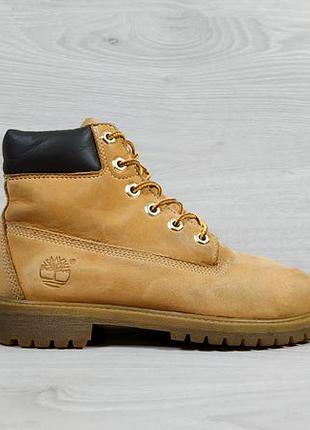 Нубуковые демисезонные ботинки timberland оригинал, размер 36