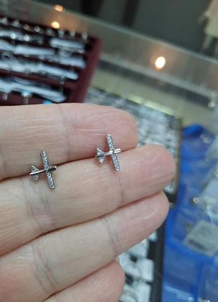 Сережки срібні