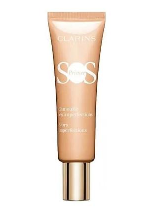 Clarins sos primer праймер у відтінку peach, 30 мл