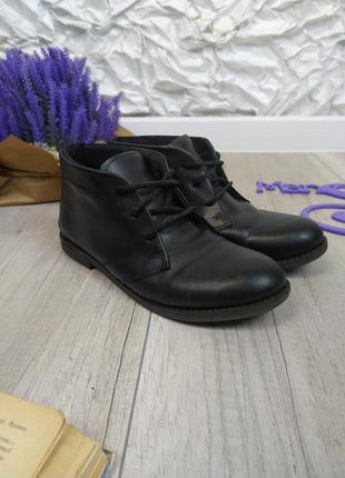 Женские кожаные ботинки lc waikiki чёрные размер 383 фото