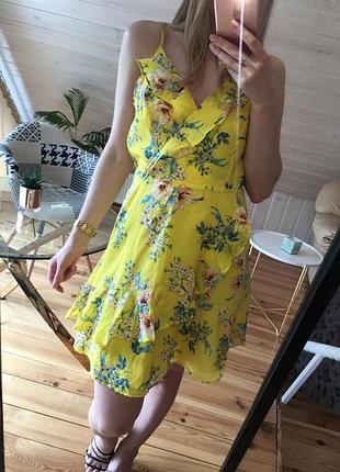 Хлопковый сарафан mango