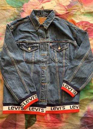 Джинсова курточка levi's оригінал!