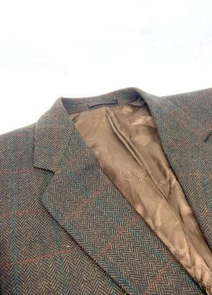 Пиджак фирменный magee, 2 пуговица, коричневый5 фото