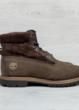 Нубукові жіночі черевики timberland оригінал, розмір 41