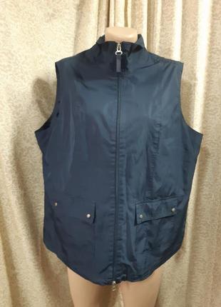 Легкая жилетка плащевка
