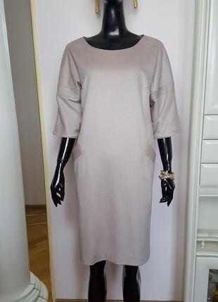 Кашемировое платье с соболем от ivan montesi6 фото