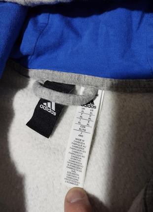 Мужская кофта с капюшоном / adidas / толстовка / худи / мужская одежда / чоловічий одяг / свитер /2 фото