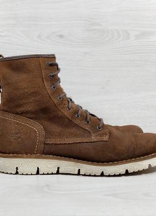 Замшеві чоловічі демісезонні черевики timberland оригінал, розмір 44.5