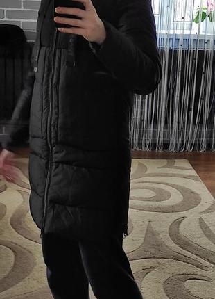 Maxrita зимняя куртка, пуховик на синтепоне, длинная куртка, теплое пальто10 фото