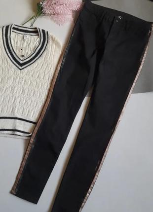 Tezenis невероятно крутые брюки скинни с лапасами р. м2 фото