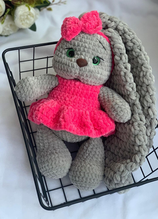 Зайка,игрушка подарок,плюшевые зайчик, подарок любимой, подарок дочурке