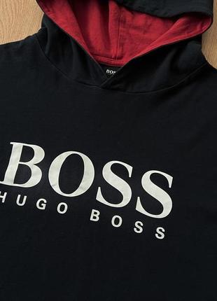 Крутое худи hugo boss с логотипом3 фото