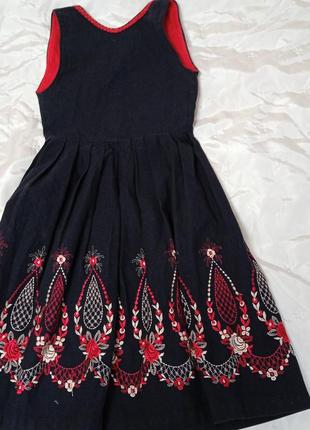 Платье баварское,традиционное,винтаж4 фото