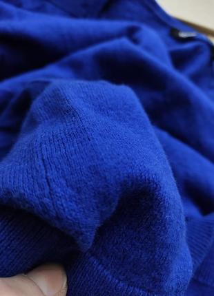 🔥распродаж🔥🔥шерстяна тепла міні сукня синя неонова теплое мини платье синее шерсть вовна8 фото