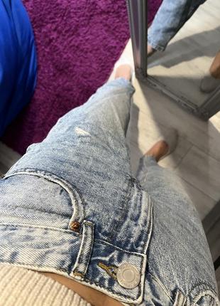 Светлые джинсы mom's fit2 фото