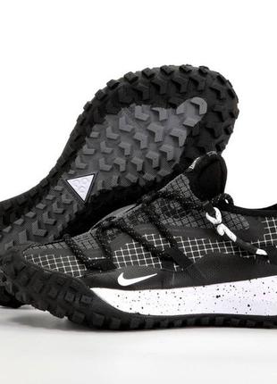 Мужские кроссовки nike acg mountain fly black white 41-42-43-44-45