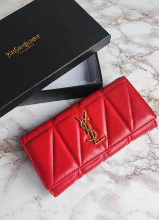 Брендовий гаманець у стилі ysl (в сін лоран)🙌🔥