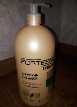 Шампунь fortesse volume & boost1 фото