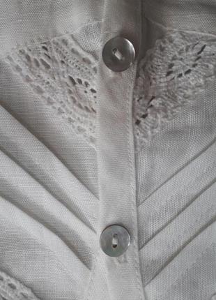 Блуза з льону6 фото