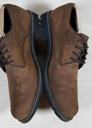Нубукові чоловічі туфлі timberland waterproof оригінал, розмір 434 фото