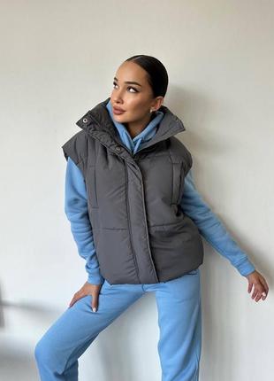 Жилетка на синтепоне2 фото