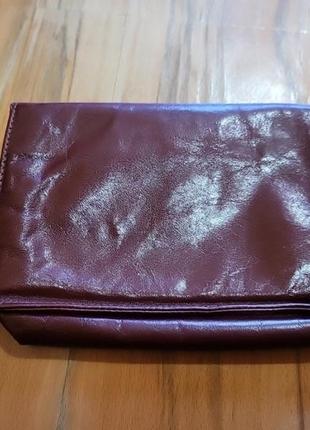 Оригинальный кожанный кошелек косметичка ontoniui