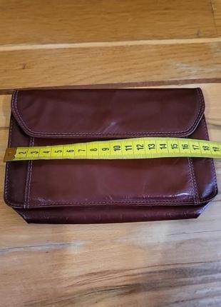 Оригинальный кожанный кошелек косметичка ontoniui