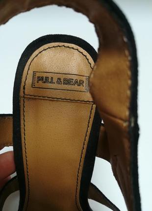 Босоніжки pull&bear 37 розмір, устілка 23,5 див.3 фото