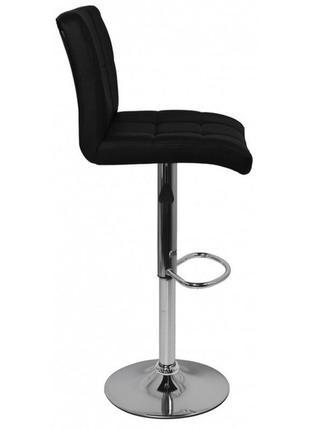 Барний стілець зі спинкою bonro bn-0106 чорний3 фото