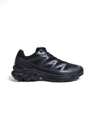 Кроссовки salomon xt-6 adv all black1 фото