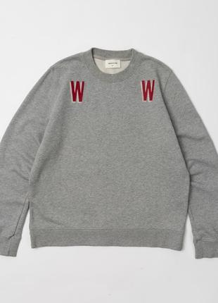 Wood wood wednesday crew neck&nbsp;sweatshirt&nbsp;&nbsp;женский свитшот1 фото