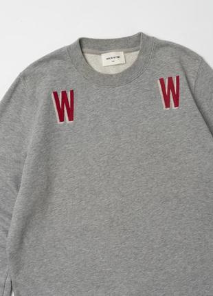 Wood wood wednesday crew neck&nbsp;sweatshirt&nbsp;&nbsp;женский свитшот2 фото